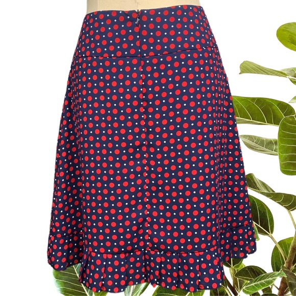 Review size 6 blue with red polkadot skirt - Picture 2 of 5